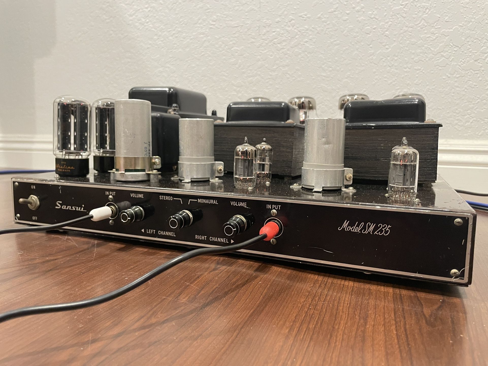 Rare Sansui SM-235/ Q3535 First Tube Amplifier made by Sansui 