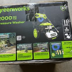 Greenworks 2000 PSI 1.2 GPM Pressure Washer