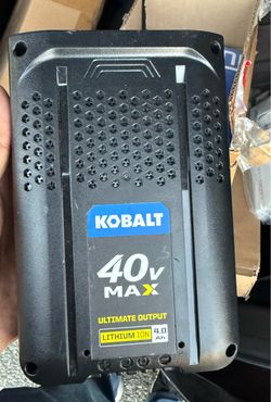 KOBALT 40v 4.0Ah Extended Run Battery
