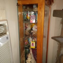 Curio Cabinet And Collectives If Want It Or You Can Just Buy The Collectibles