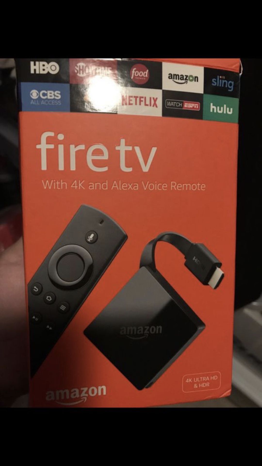 Fire tv with Alexa remote