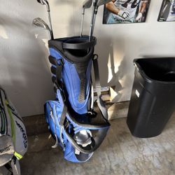Golf Clubs And Bag