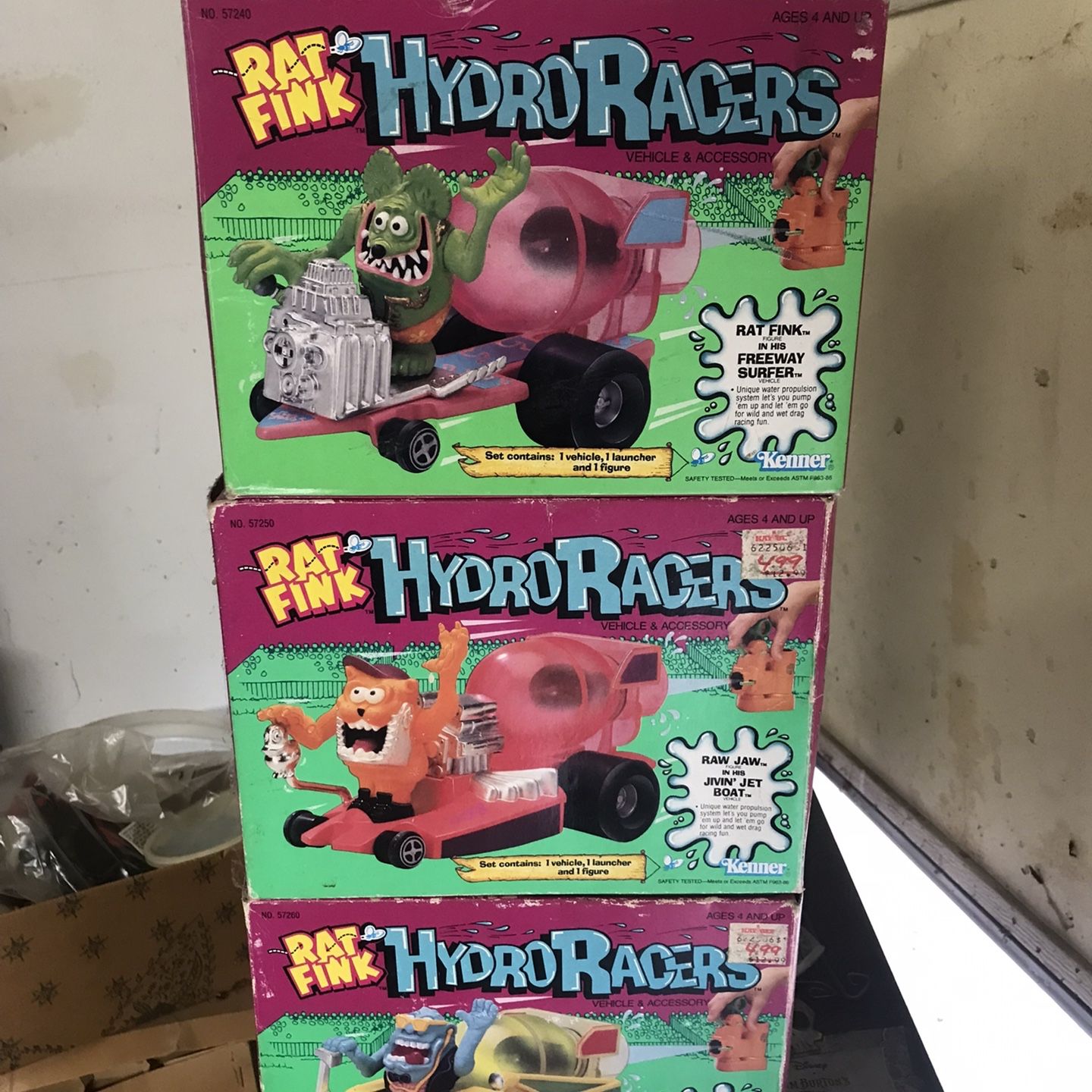 SF・ファンタジー・ホラー Rat Fink Hydro Racers/ Dirty Doug 1990 Rat Fink Hydro Racers DIRTY DOUG Boat ED ROTH KENNER