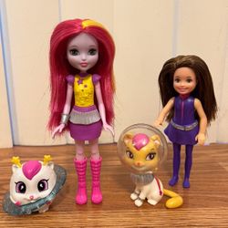 Barbie Chelsea Doll Starlight Adventure Movie Junior Sprite Doll And Cat Kitten Pet Pets Toy Toys