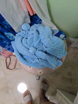 Chenille Yarn About 1000 Yards Semi-unraveled Cardigan