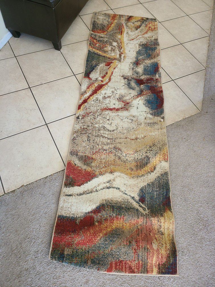 Art Carpet Carmel Collection Indoor/Outdoor Runner Rug Multicolor 2 ft x 7 ft