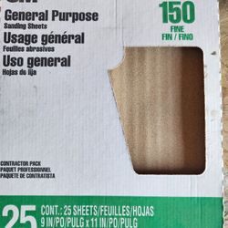 3M 150 Grit Sandpaper