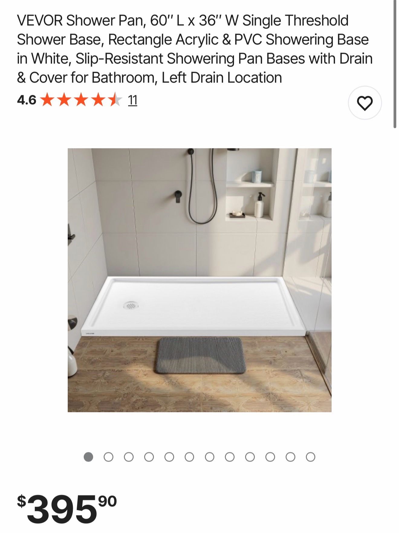 Tools/shower pan/shower base/ shower pan base/bathroom /shower
