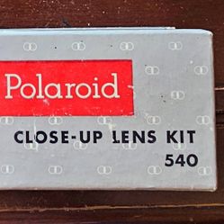 Vintage Polaroid Close Up Lens Kit Model 540