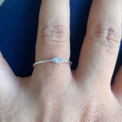 Silver 925 Promise Ring 