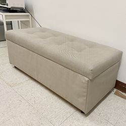 Ikea INNDYR Storage Bench •Nordvalla Beige •W48" x D20" x H18.5" •Perfect for storage + extra seat •Currently $299.99+tax @Ikea