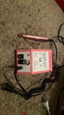 Pink Nail drill
