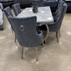 Table And 6 Chairs 