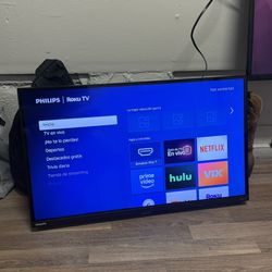 32 Inch Philips Roku Tv With Mount