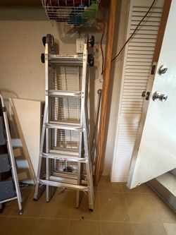 Gorilla/MPX-style aluminum multi-position ladder,