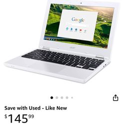 Acer Chromebook 11, 11.6-inch HD, Intel Celeron N2840, 4GB DDR3L, 16GB Storage, Chrome, CB3-131-C8GZ