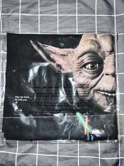 Kith Star Wars Yoda And Luke Poster Vintage Tee Size Medium for