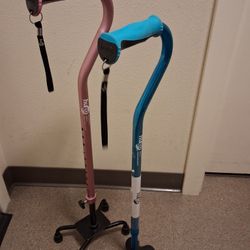 Hugo Elite 🚶‍♂️ Walking 🚶‍♀️ Canes All Alloy Construction His & Hers BLUE 💙AND PINK Alloy 💕 💘 
