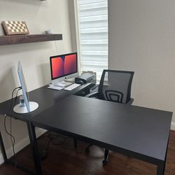 2 Desk and Office Chair