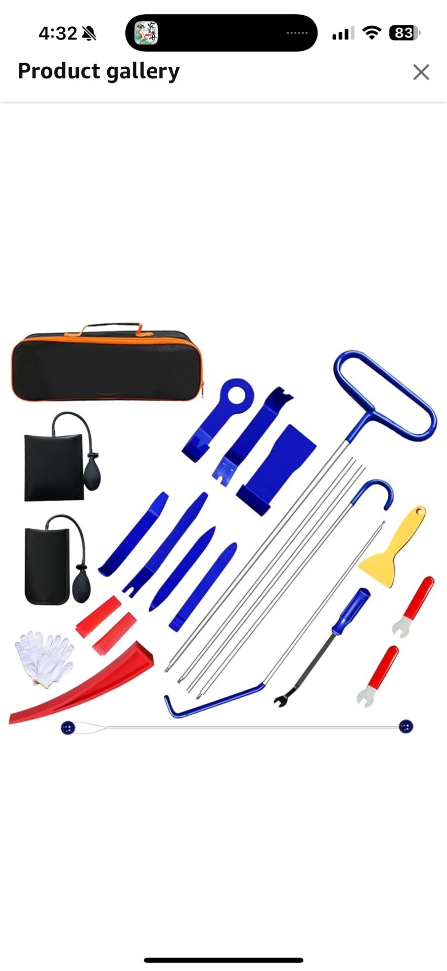 Professional Car Tool Kit, 24 PCS