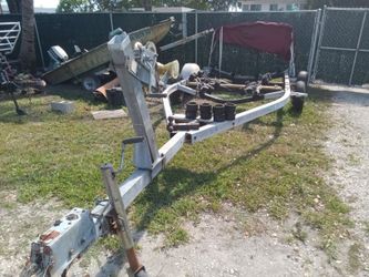 21 Ft Dual Axle Boat Trailer