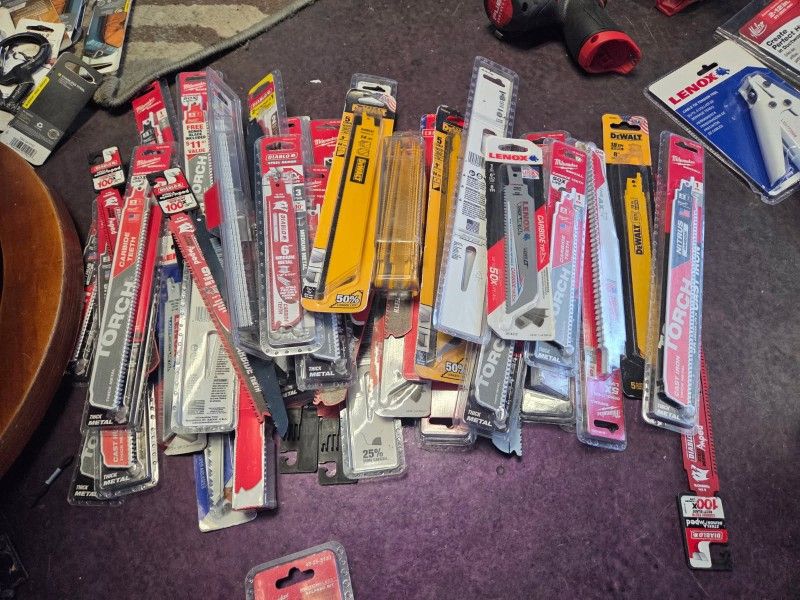 SAWZALL BLADES AND MULTI TOOL BLADES!!!