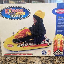 New Inflatable Snowmobile 