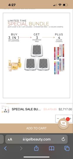 Igel Dip And Polish Bundle 75 Pieces 