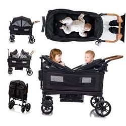 Wagon Stroller Grey