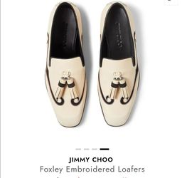 Jimmy Choo
Foxley Embroidered Loafers