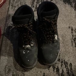 Wolverine Steel toe Waterproof Black Boots