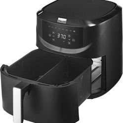 Bella Pro 8-Qt Digital Air Fryer With Divided Baskets