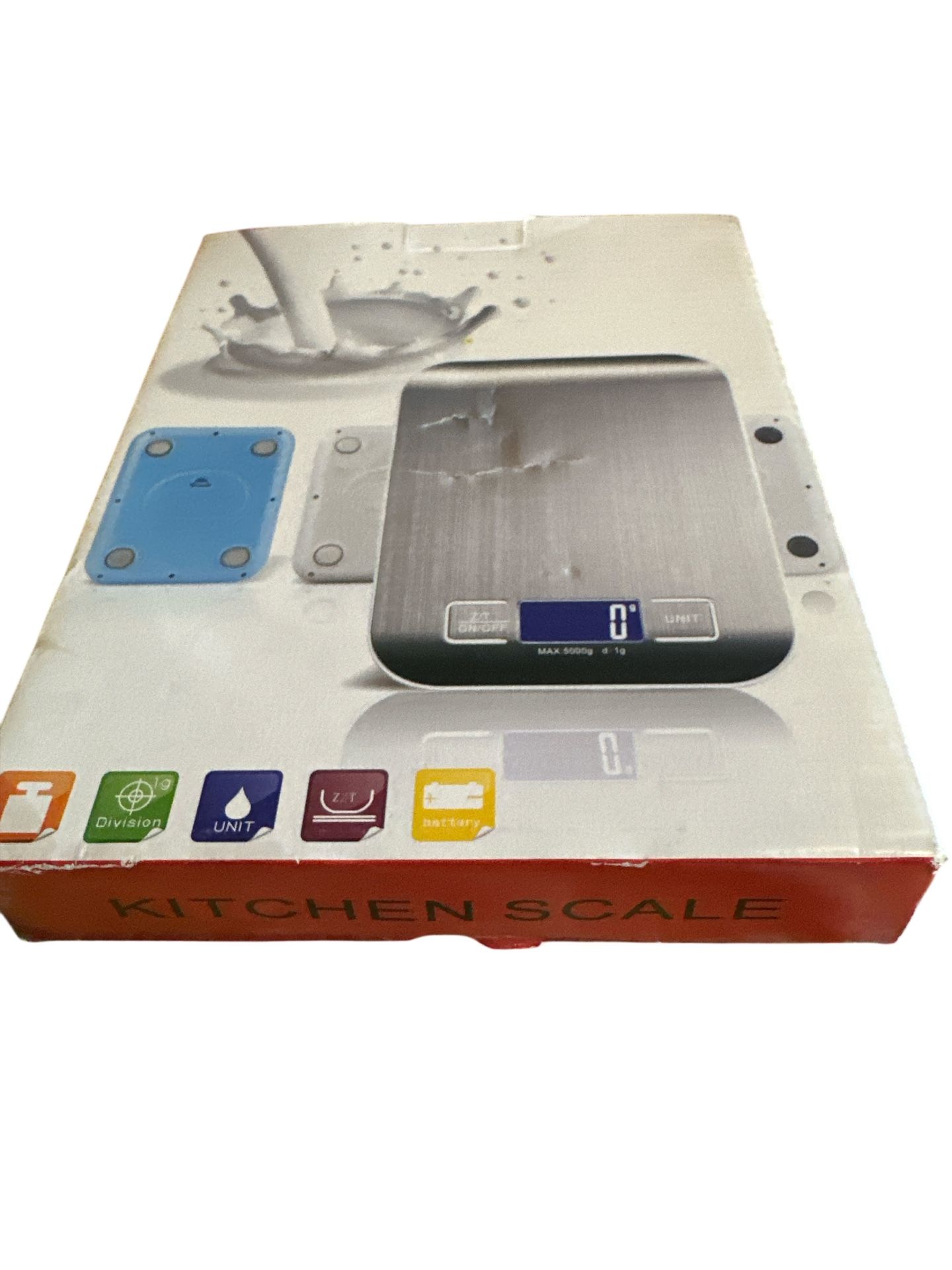 Digital food kitchen scale 10kg weight multifunctional for measuring cooking and baking 1g01oz precision graded stainless steel 240820. T-407