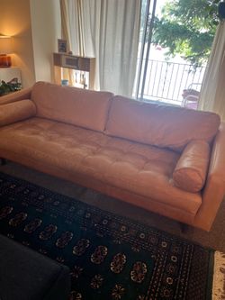 Poly & Bark Leather Sofa