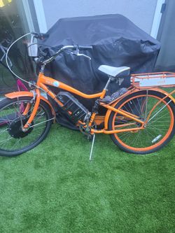 Electric bike goes up to 25 mph