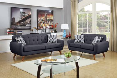 2 Piece Sofa And Love Seat Set F6913