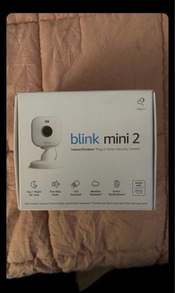 Blink Mini 2 Indoor/Outdoor Security Camera