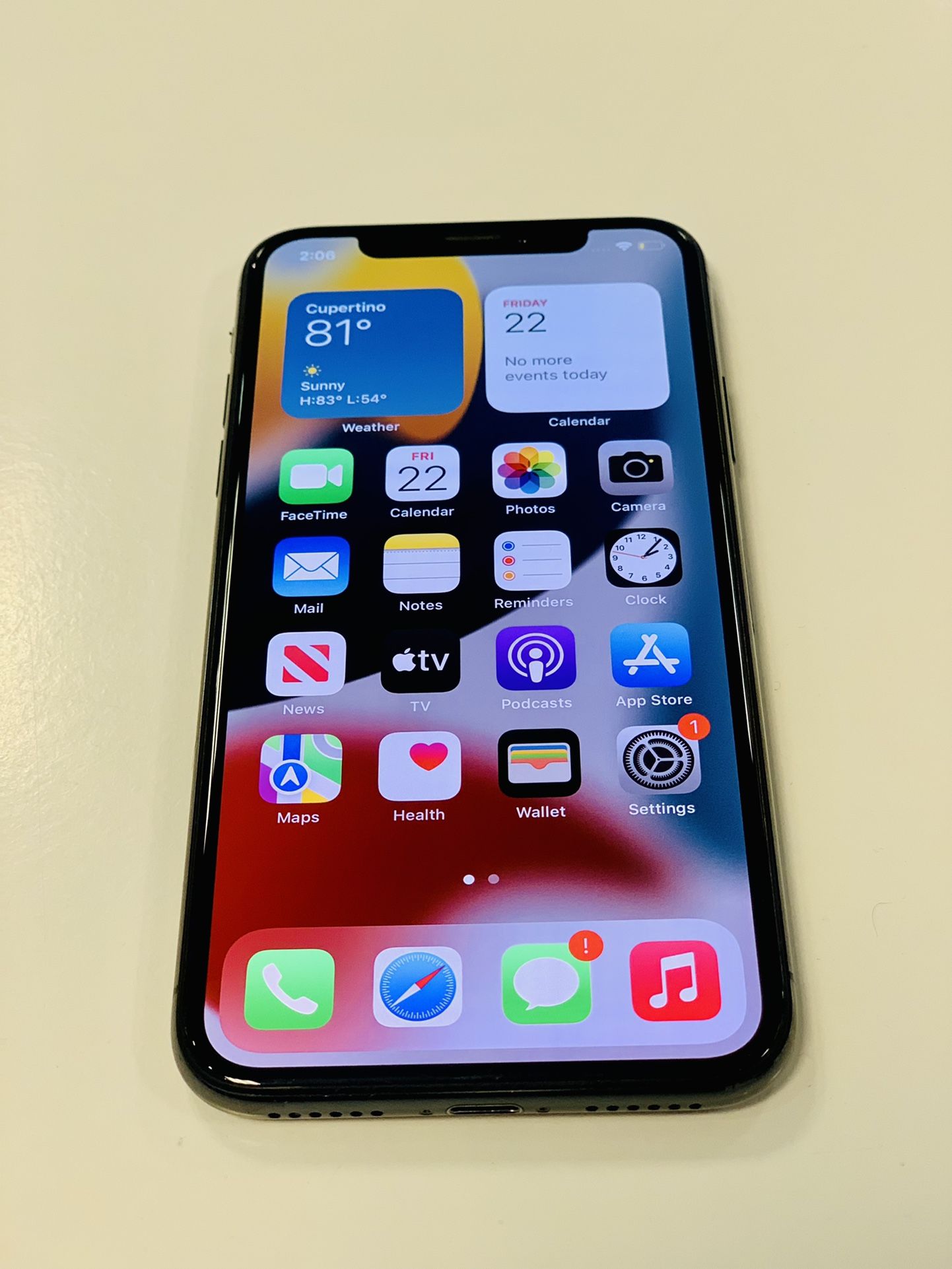 IPhone X 64GB Fully unlocked