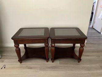 Two tea tables