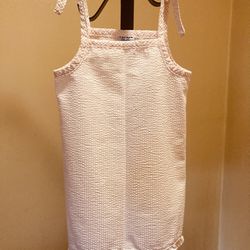 Size 3/4T Pale Pink/white Dress 