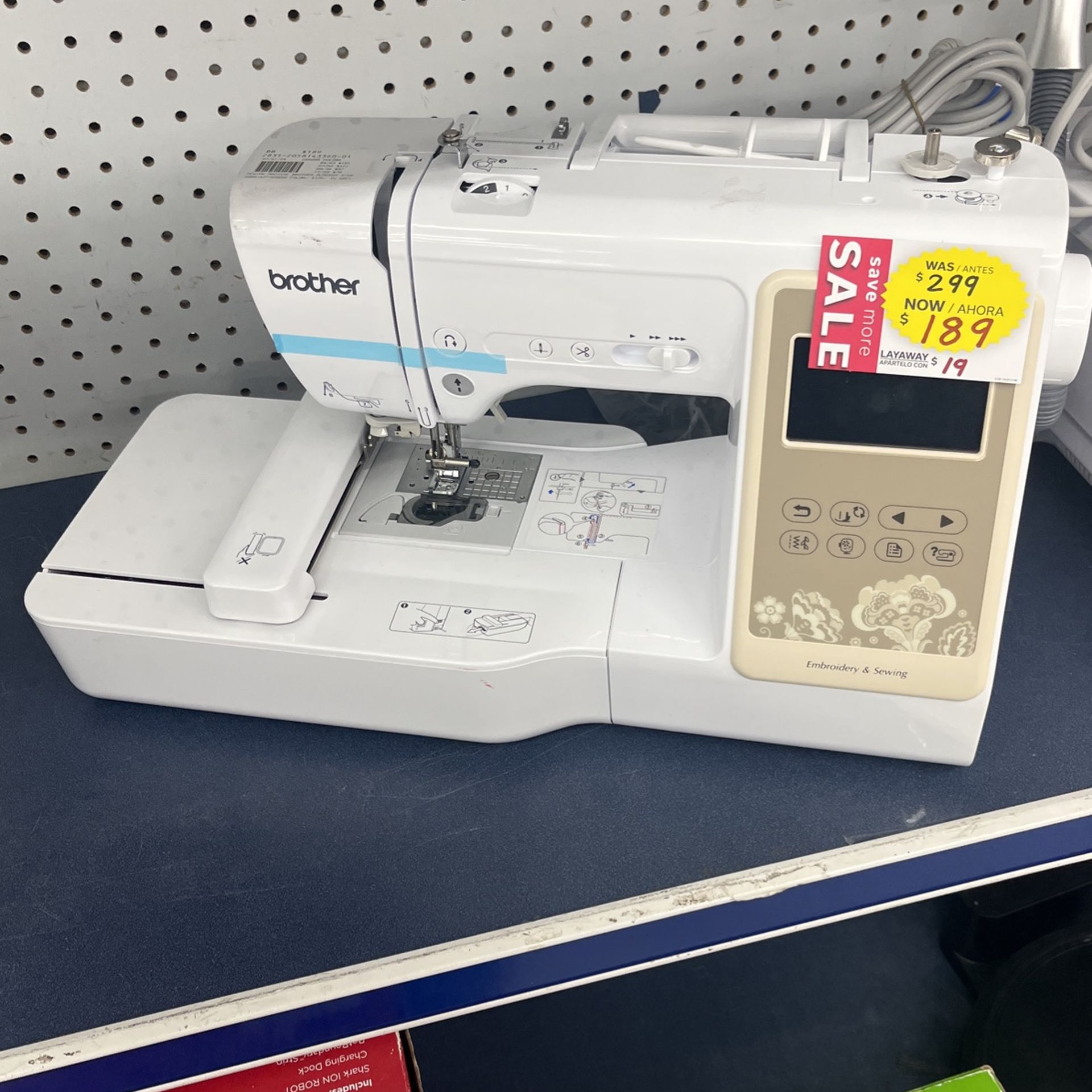 Brother SE625 Embroidery & Sewing Machine
