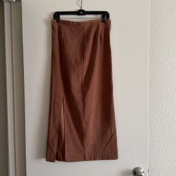 Suede Skirt