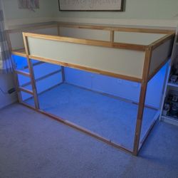
Ikea KURA White Reversible Kids Loft Bunk Bed