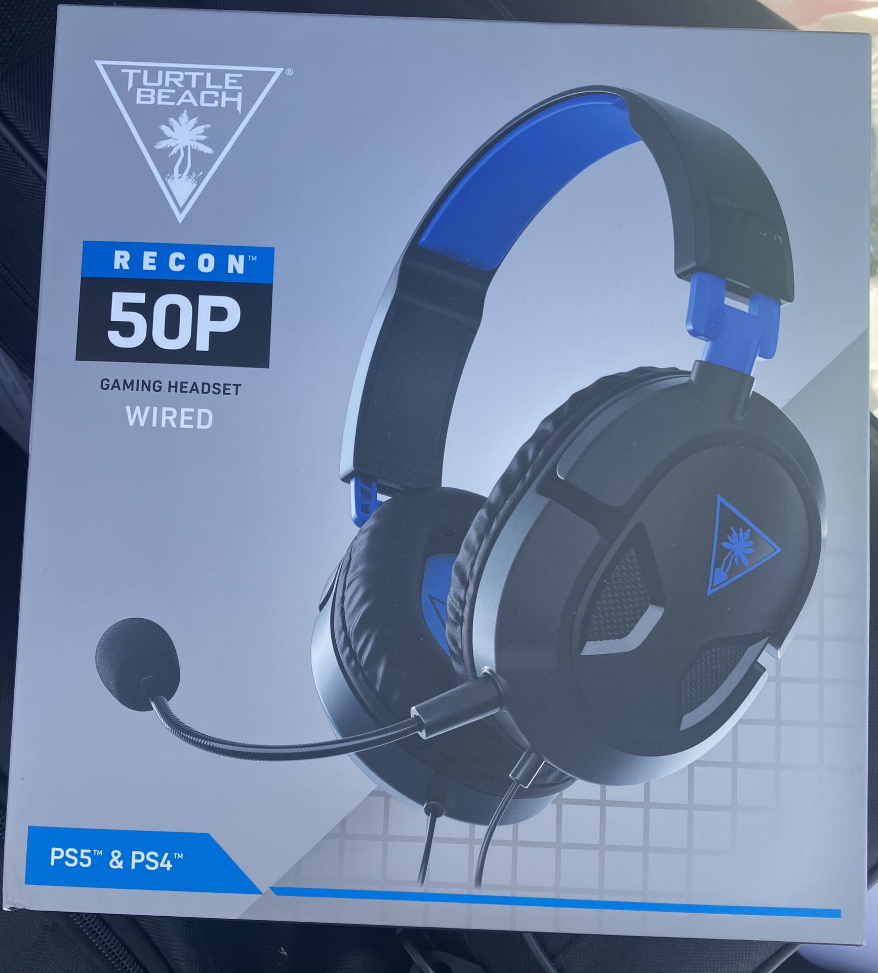 Turtle Beach Recon 50 Gaming Headset for PS5, PS4, PlayStation, Xbox ...