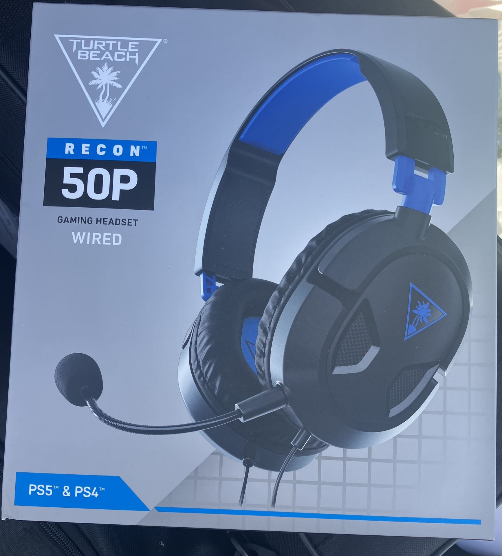 Turtle Beach Recon 50 Gaming Headset for PS5, PS4, PlayStation, Xbox