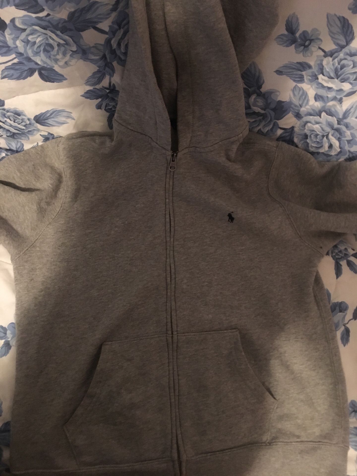 Gray Polo Zipup