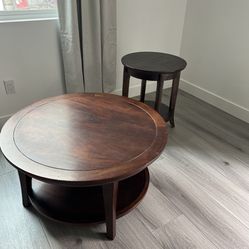 Cocktails Table With 2 End Table 