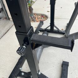 Squat Rack And Bench Press