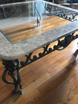 Beautiful glass table