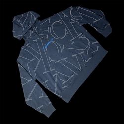 Calvin Klein Set Men's Monogram Pullover Hoodie Long Sleeve Sweatshirt Soft